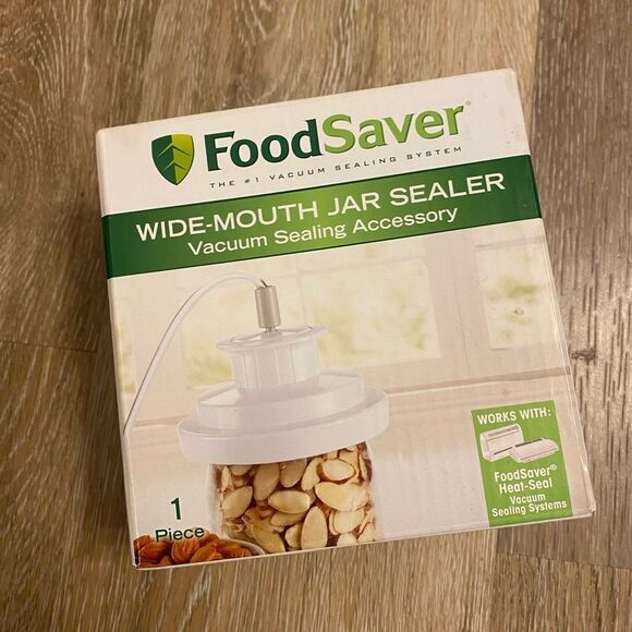 FoodSaver Wide-Mouth Jar Sealer T03-0023-01P NEW IN BOX - Picture 4 of 5